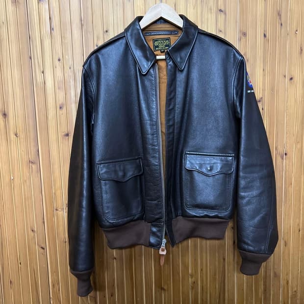 (40) 리얼맥코이 a-2 가죽자켓