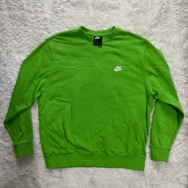 나이키 맨투맨 그린 XXL