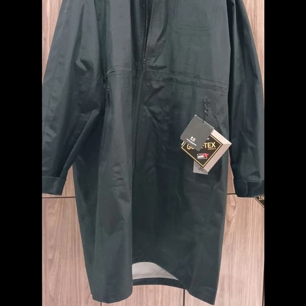 강혁 코오롱 콜라보 고어텍스 롱자켓 레인코트