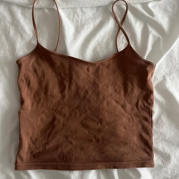 Badblood 브라운 슬리브리스 XS