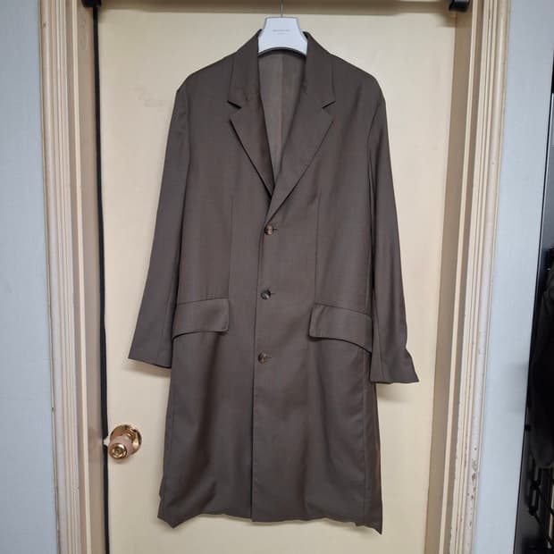 [S] 유스 ss시즌 체스터필드 코트 브라운 youth