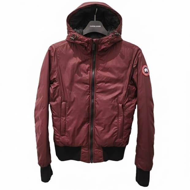 캐나다구스 여성 패딩 S 버건디