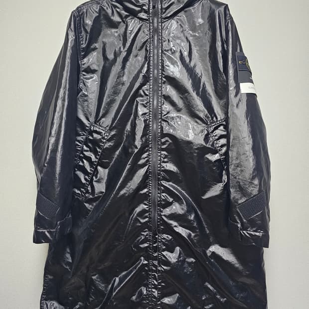 스톤아일랜드 글래스 커버-TC 후드 파카 (새 상품)