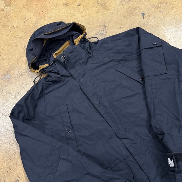 [정품/95] 노스페이스 네이비 후드 야상 점퍼 b15
