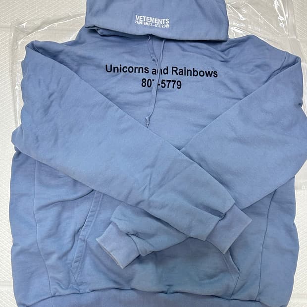 베트멍 유니콘후드 블루 L