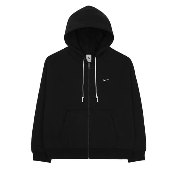 [XXL] 나이키 - NRG 솔로 스우시 풀 집업 후드 블랙 : 아시아