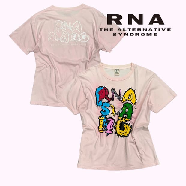 RNA charactor logo printing t-shirt