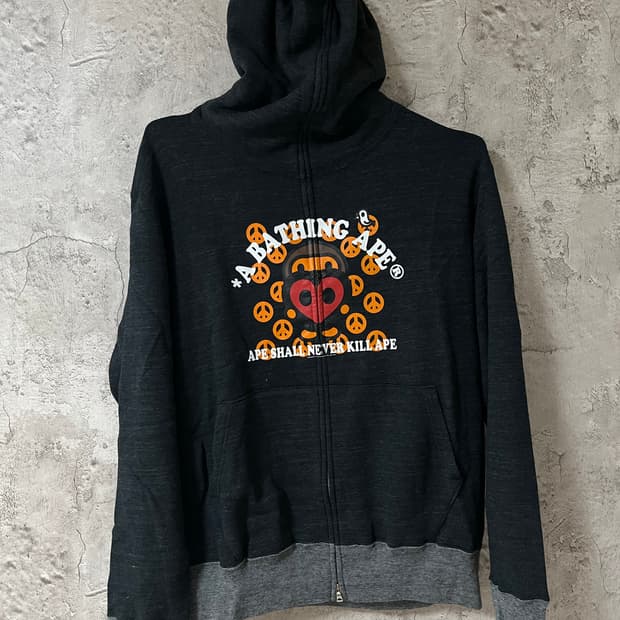 베이프 아카이브 베이비 마일로 후드집업