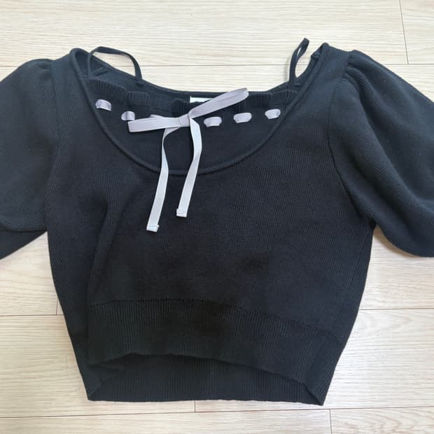 Pium 피움 반팔 니트