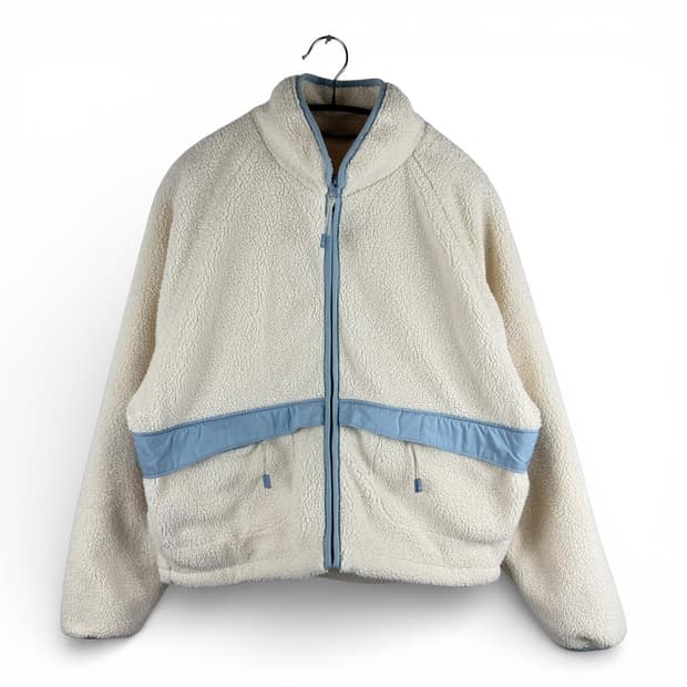 S) 젝시믹스 양털 플리스 집업 자켓 아이보리