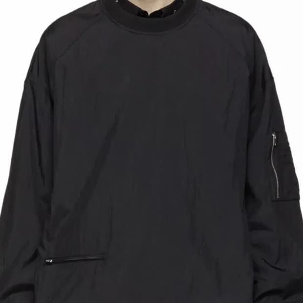 준지 나일론 풀오버 오버핏 S