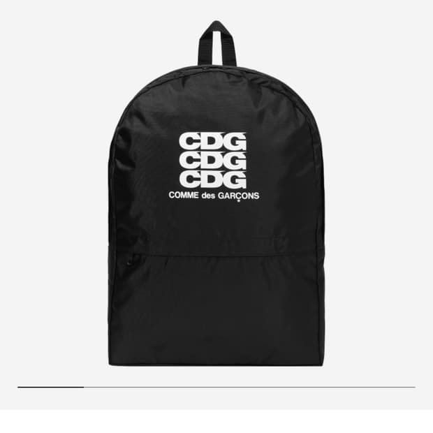 Cdg 백팩 블랙 꼼데가르송