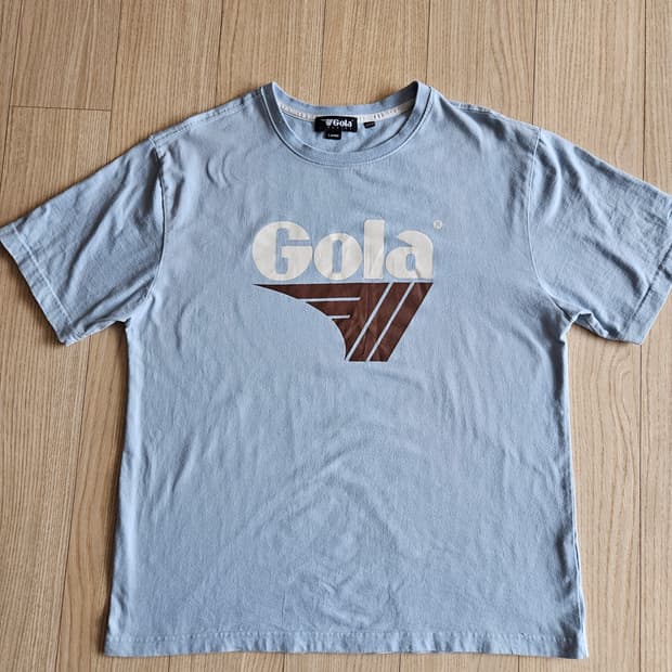 골라 Gola 반팔 티셔츠 하늘색L