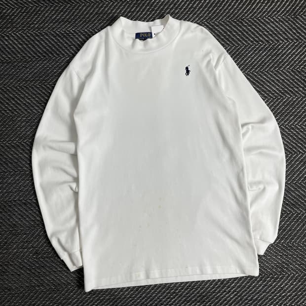 폴로 랄프로렌 포니 미니멀 롱슬리브 티셔츠y 2831