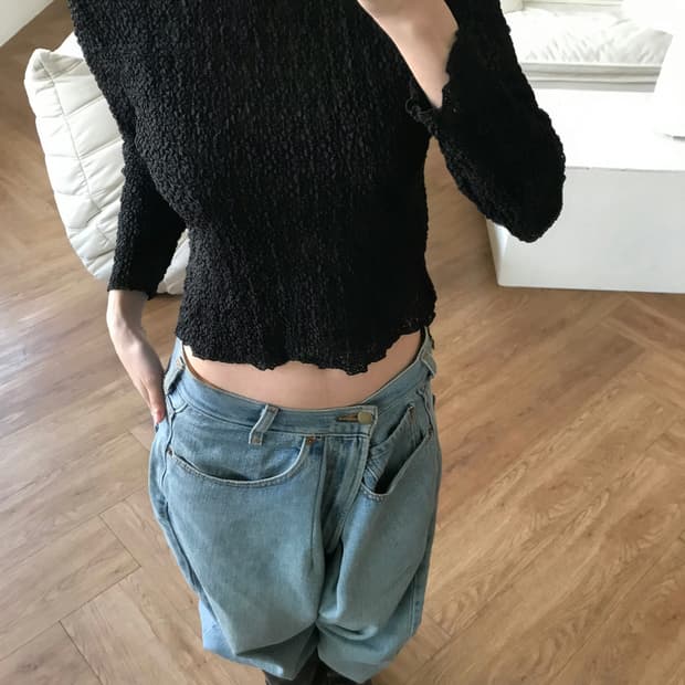 vintage black top