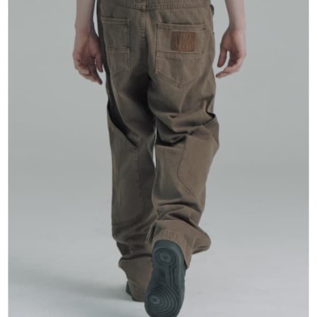MPa CALF POCKET PANTS (BROWN)