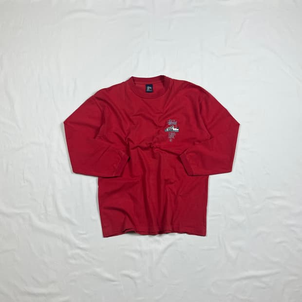 90‘s 스투시 stussy old skool flavor 롱슬리브