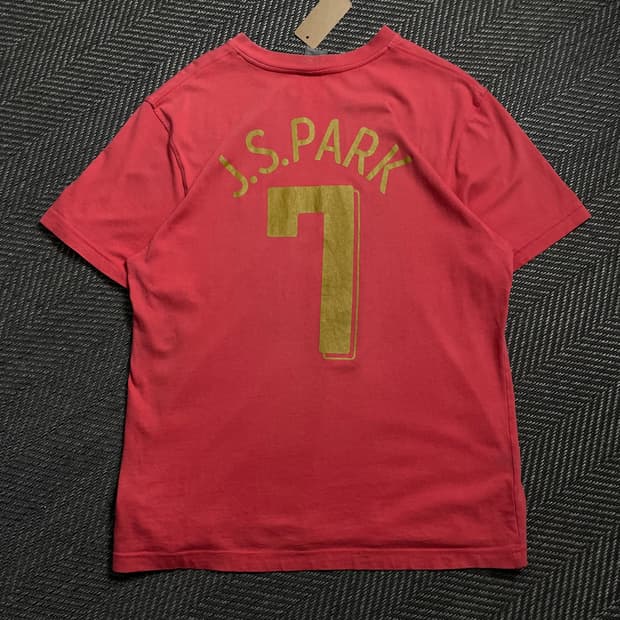 00s 나이키 2002 대한민국 국대 박지성 티셔츠o 4563