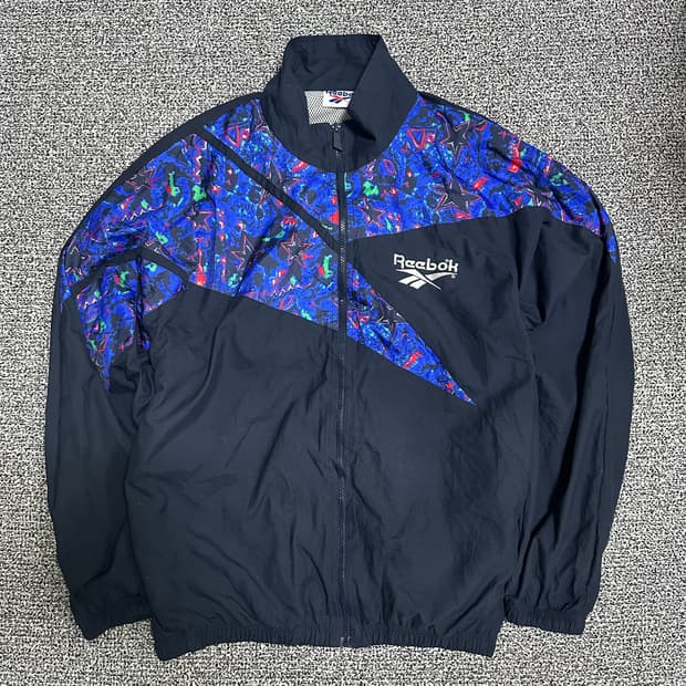 (XL) 리복 90s 올드스쿨 바람막이 자켓