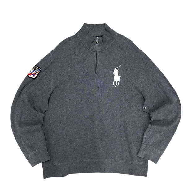 폴로 빅포니 하프집업 스키 다운힐 니트(2XL)