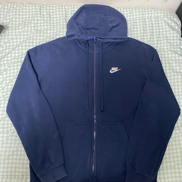 나이키 후드집업 네이비 M