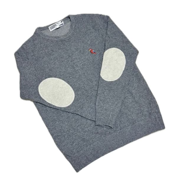 Liful patch knit (gray)