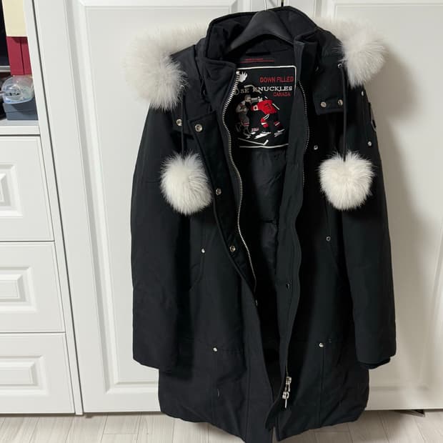 무스너클 여자 롱패딩 