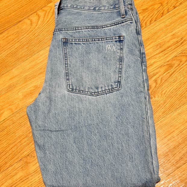 유니클로 JW앤더슨 JWA 65블루 데님 팬츠