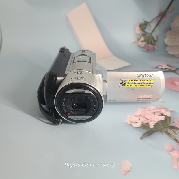 소니 핸디캠 dcr sr100 빈티지 캠코더