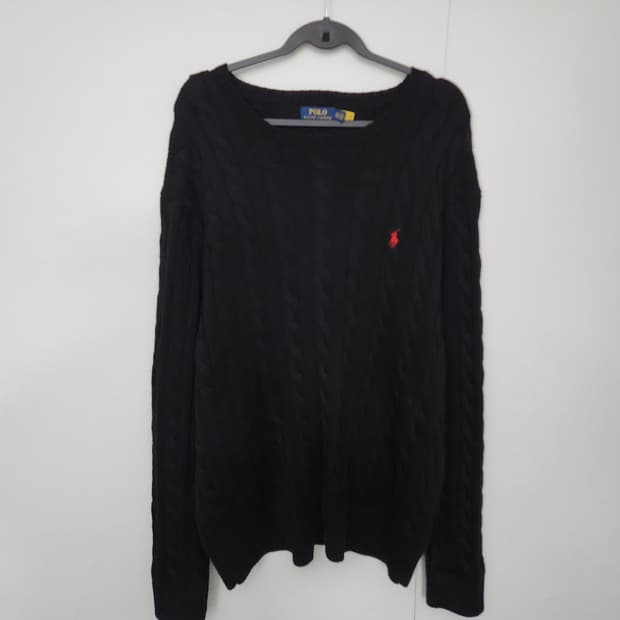 폴로랄프로렌 꽈배기니트 케이블니트 110