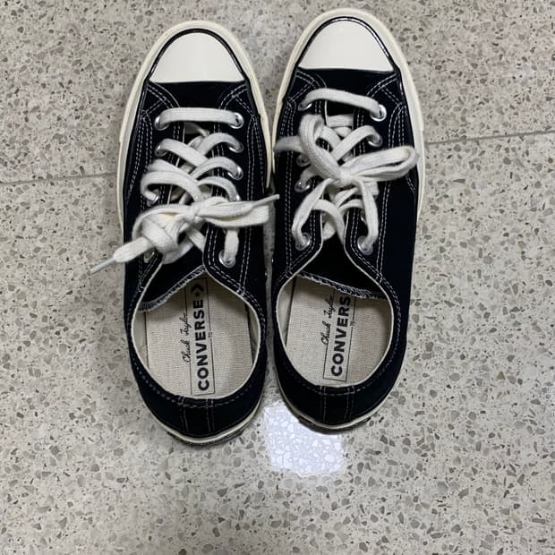 컨버스 240 블랙 거의 새상품급