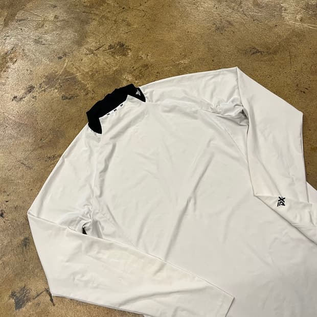 [정품/XL] PXG 화이트 긴팔 티셔츠 b15