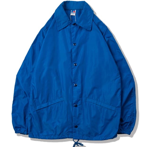 (95) 90's 러셀 블루 코치자켓