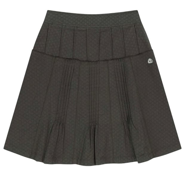 [새상품] 코이세이오 플라워 핀턱 스커트