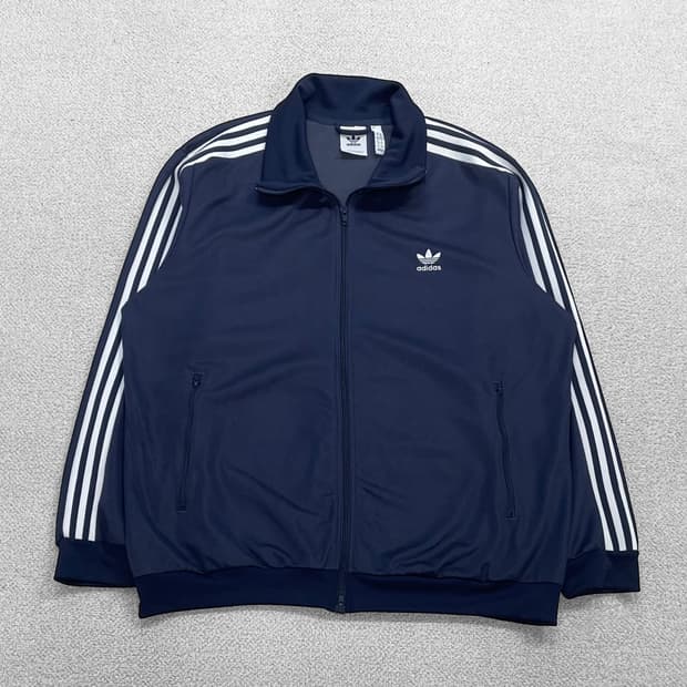 아디다스 클래식 베켄바우어 트랙탑 져지 나이트 인디고