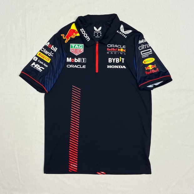 F1 포뮬러 1 오라클 레드불 팀 티셔츠