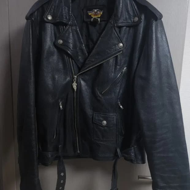 할리데이비슨 가죽자켓, XL