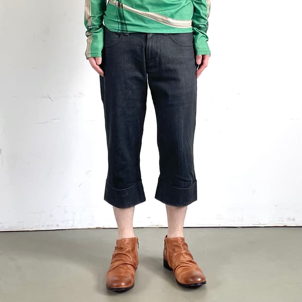 요지야마모토 y’s 크롭 팬츠