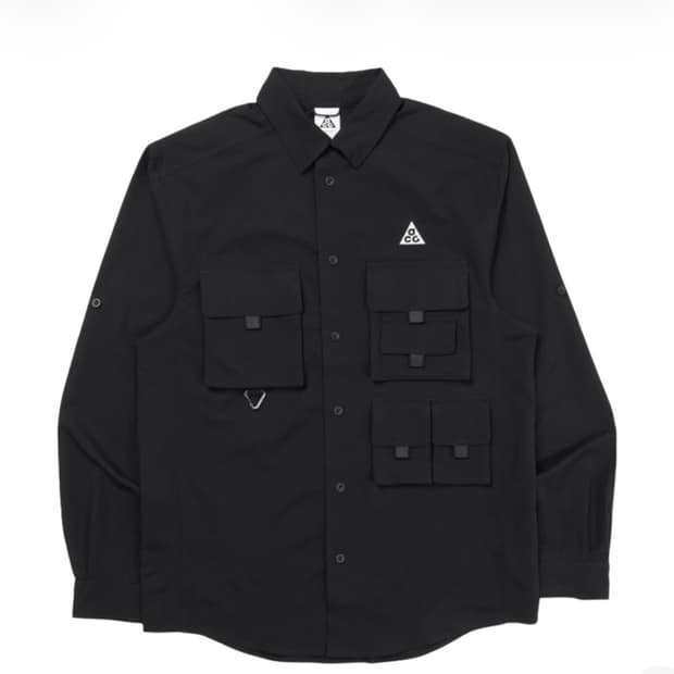 나이키 ACG 드라이핏 UV 디베스테이션 트레일 셔츠 블랙 XL사이즈