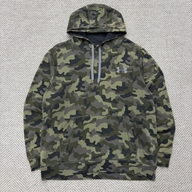 언더아머 카모 후드티 v2320