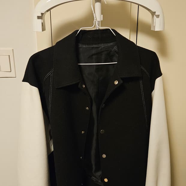 드로우핏 울 스타디움 라인 자켓 L