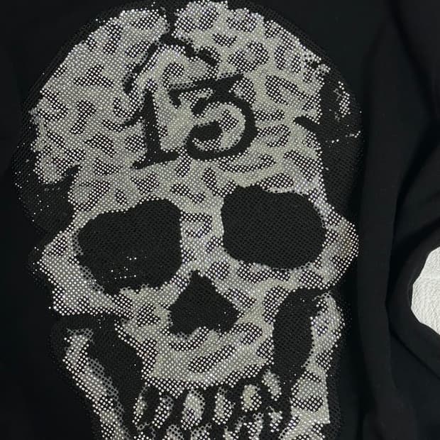 Ed Hardy 해골 큐빅 후드