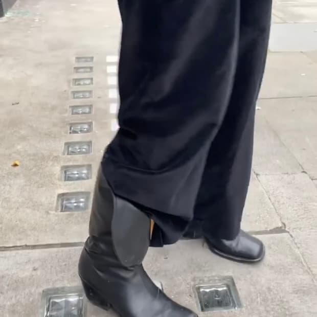 더오픈프로덕트 롱부츠 