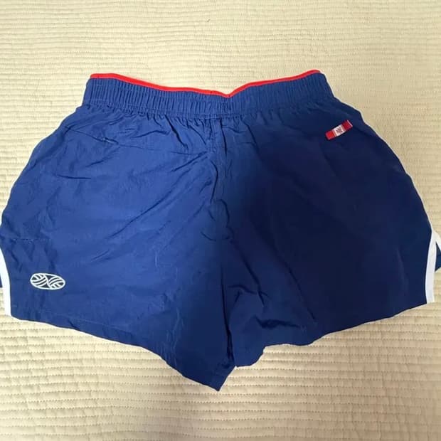 미나수 RUNNING TRACK NYLON SHORTS_NAVY