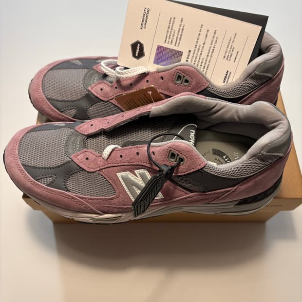 뉴발란스 991 핑크그레이 270