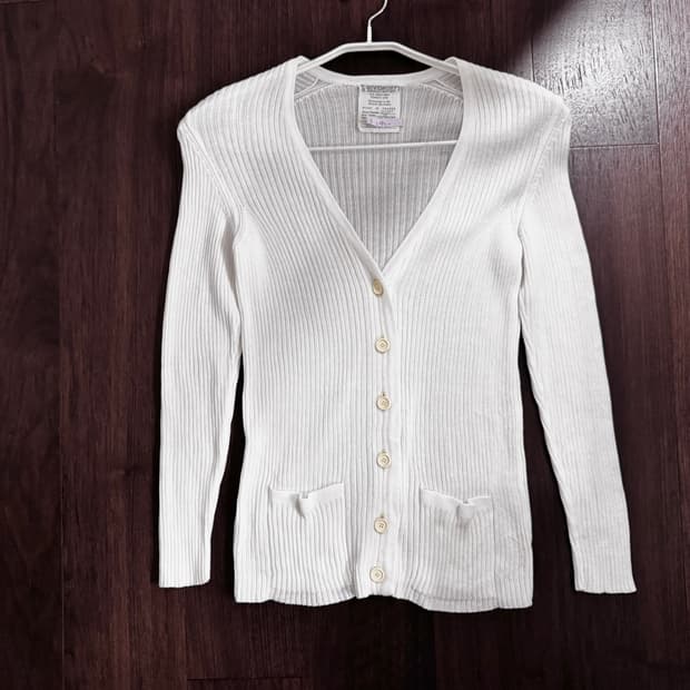 지방시 코튼 가디건