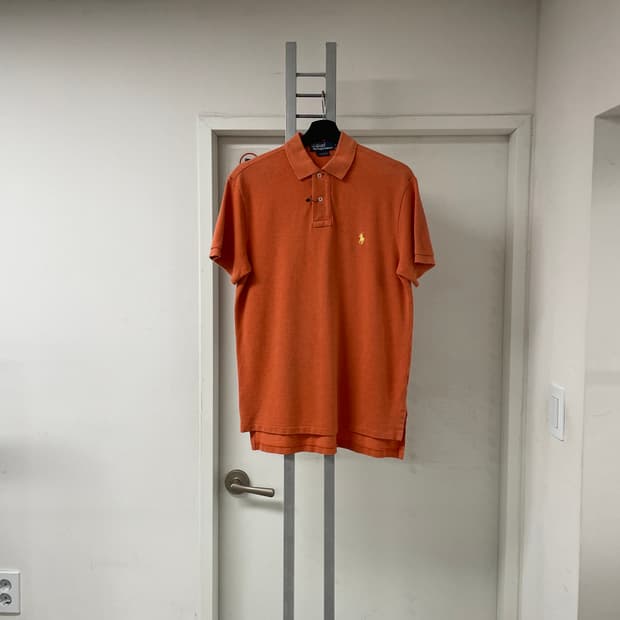 폴로 PK 반팔 카라티 오렌지 M