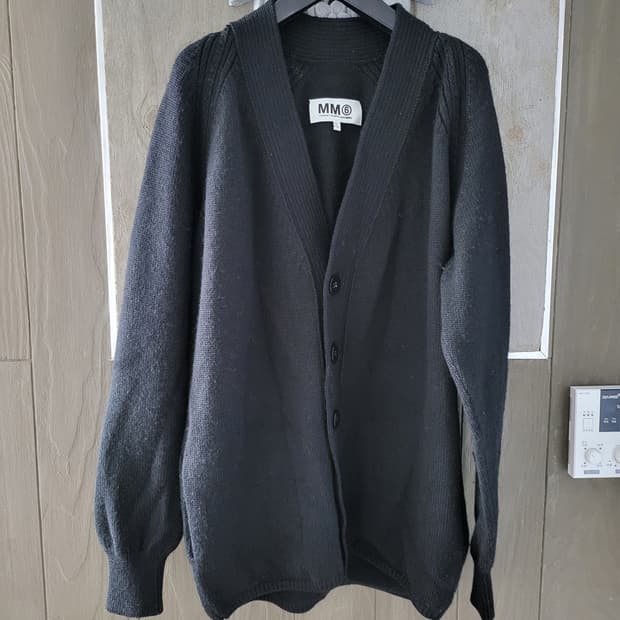 MM6 메종 마르지엘라 블랙 가디건 XS