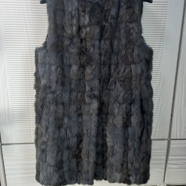 아놀드바시니   리얼 머스카렛+렉스  털  베스트_95사이즈