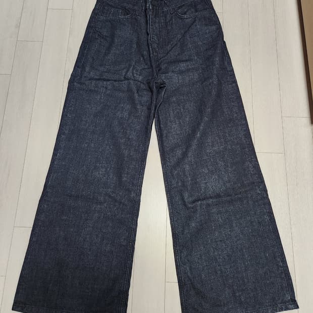 다이브인 WIDE FLARED DENIM PANTS (INDIGO) 2사